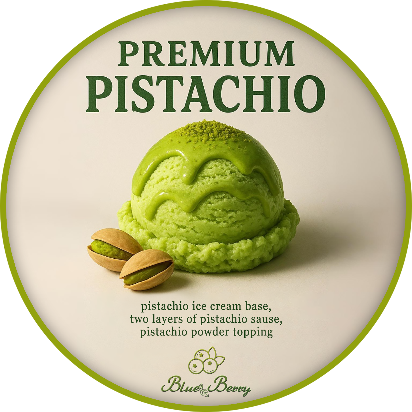 Ice Cream Label Design-2