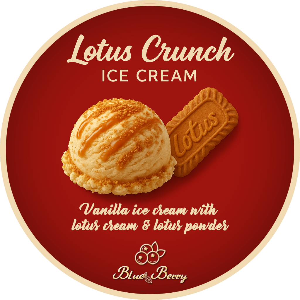 Ice Cream Label Design