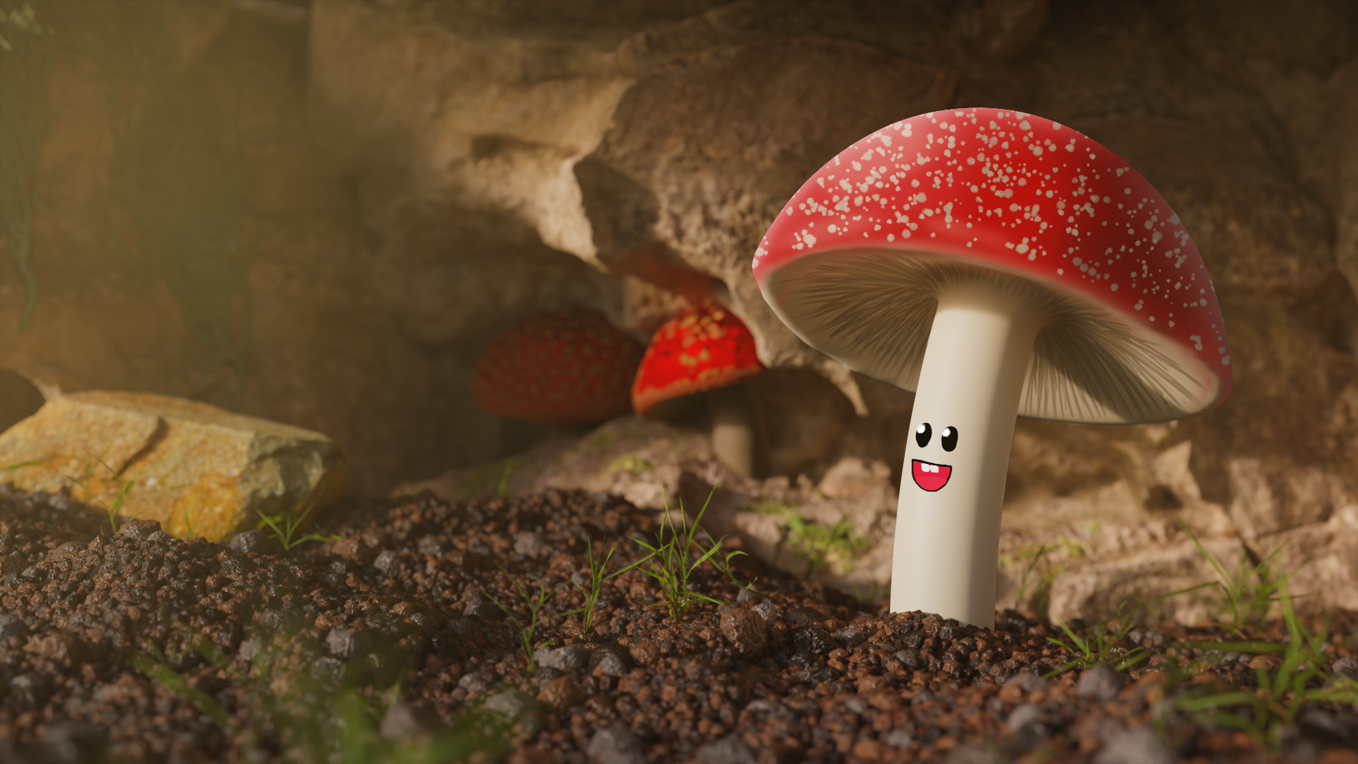 Happy Mushroom-0