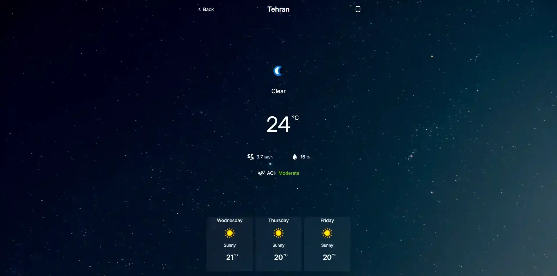 PWA Weather App