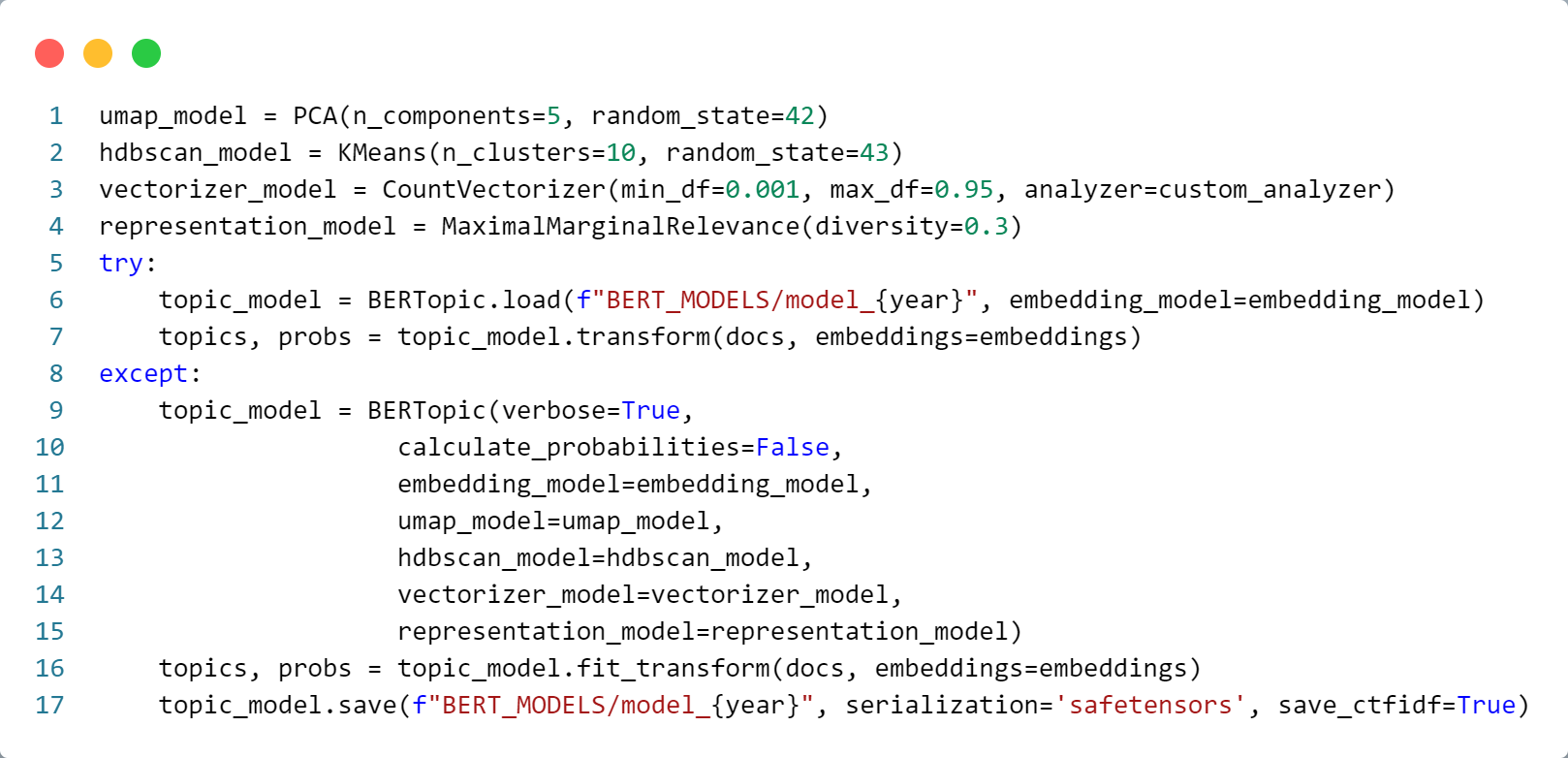 Topic Modeling